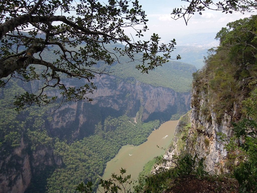 vue Canyon del Sumidero