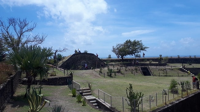 Fort Napoléon de l'intérieur aux Saintes